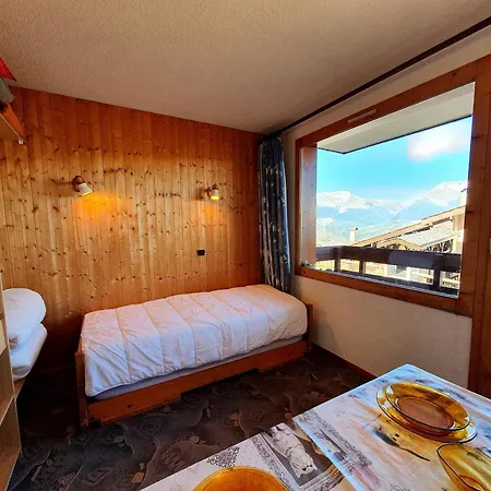 Confortable 2 Pers. A 100m Des Pistes Avec Balcon Et Vue Mont-blanc - Fr-1-353-22 דירה *